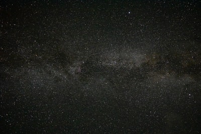 天上的星星和云